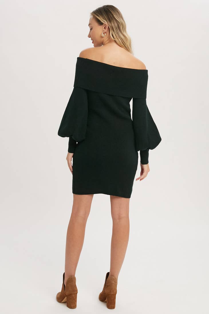ROBE PULL À ÉPAULES DÉNUDÉES
