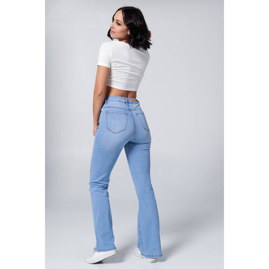 High Waist Bootcut Flare Jean