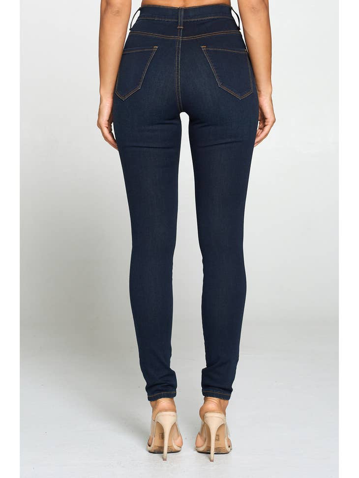 High Waist Max Stretch Skinny Jeans