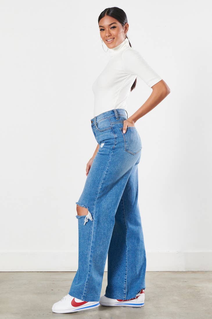 90's Baby Wide Jeans