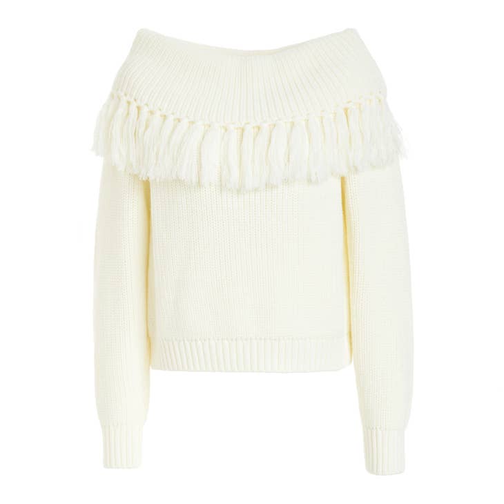 Calabasas Off-Shoulder Sweater